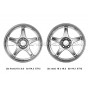 Llantas SSR GTX03 18x9.5 y 18x10.5 - 5x114.3 ET12 Silver para Nissan 350Z / 370Z