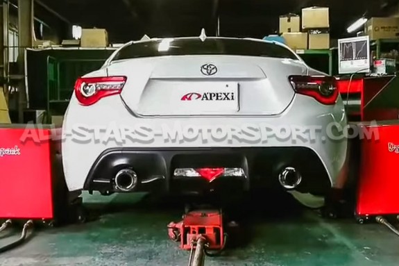 Escape catback Apexi N1 Evolution para Toyota GT86 / Subaru BRZ ZC6