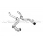 Downpipes descatalizadas Alpha Competition para Mercedes C63 AMG W205