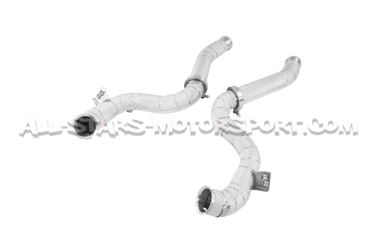 Downpipes descatalizadas Alpha Competition para Mercedes C63 AMG W205