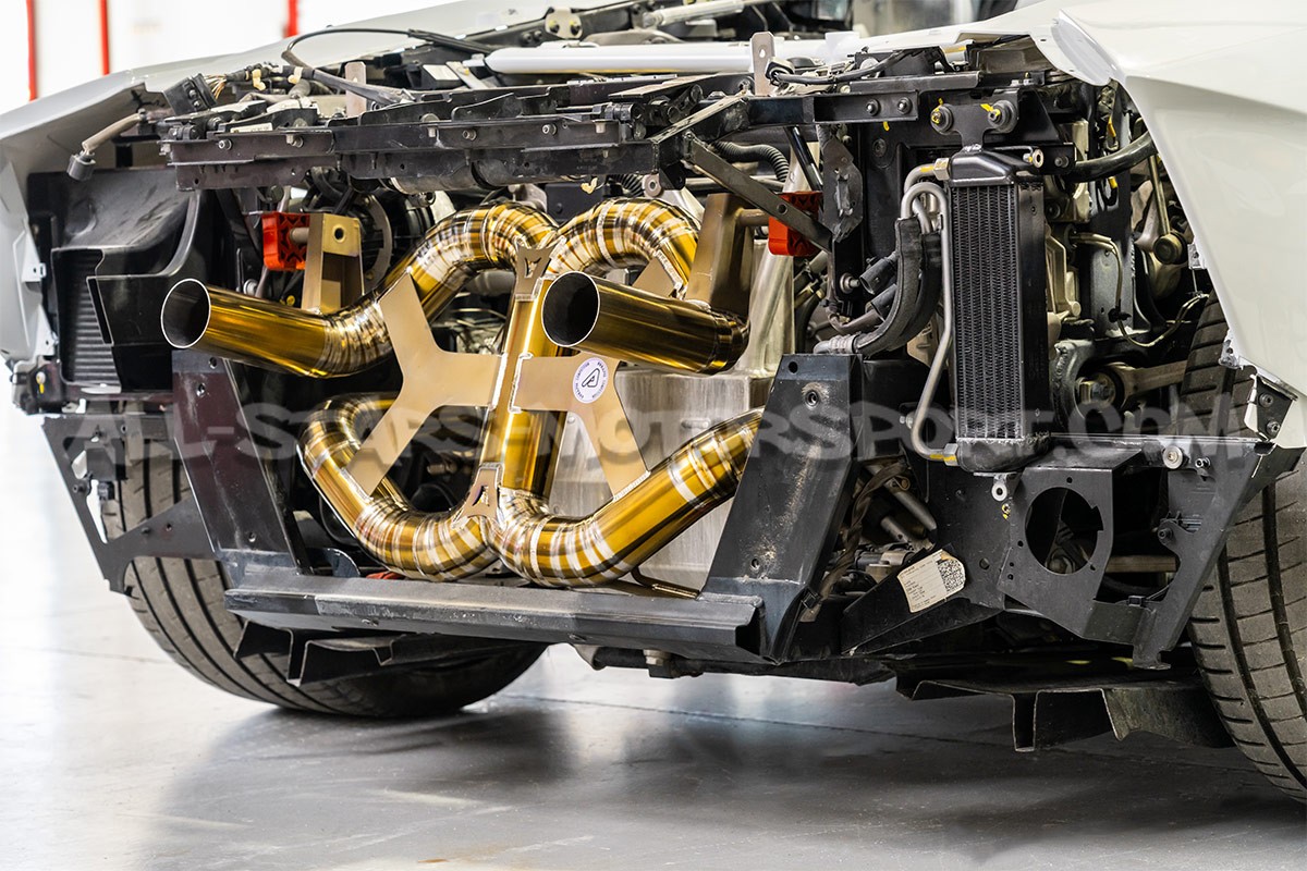 Lamborghini Aventador SVJ Alpha Competition Titanium Race Exhaust