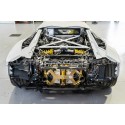 Echappement Race titane Alpha Competition pour Lamborghini Aventado...