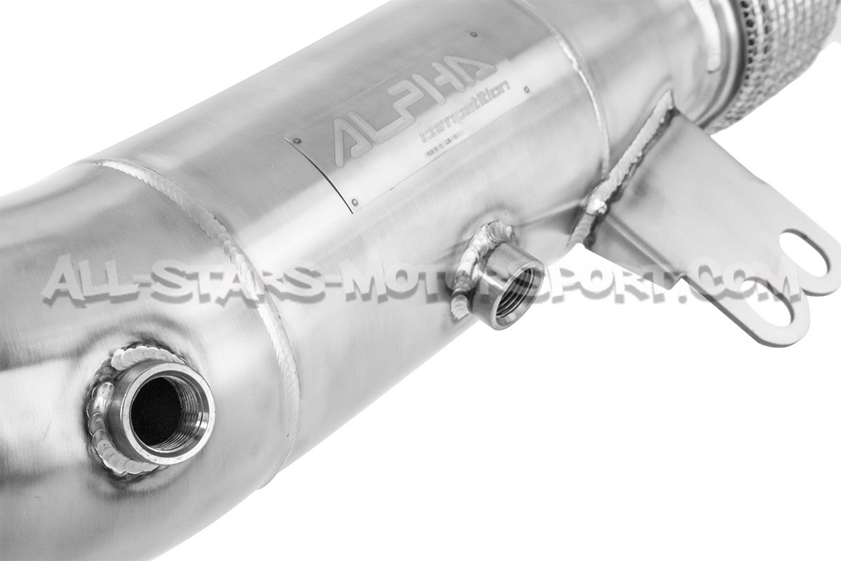BMW M140i / M240i F2X and 340i / 440i F3X B58 Alpha Competition Decat Downpipe