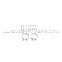 Downpipes decata Alpha Competition pour Mercedes C63 AMG W204