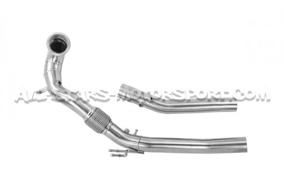 Downpipe descatalizada Alpha Competition para Golf 8 R y Audi S3 8Y...