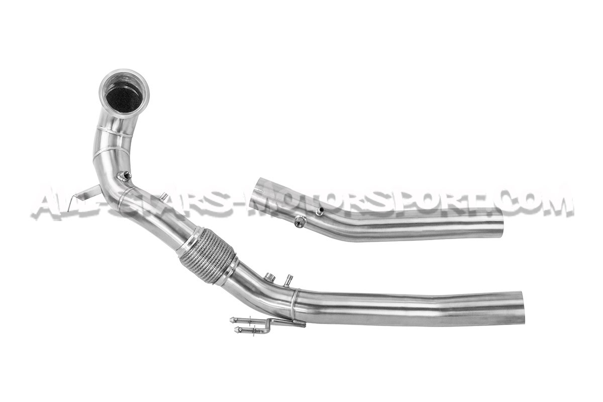 Downpipe decata Alpha Competition pour Golf 8 R et Audi S3 8Y (OPF)
