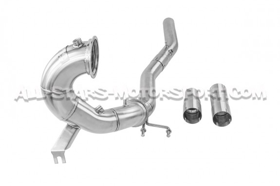 Downpipe descatalizada Alpha Competition para Golf 8 R y Audi S3 8Y...
