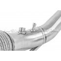 Downpipe decata Alpha Competition pour Golf 8 R et Audi S3 8Y (OPF)