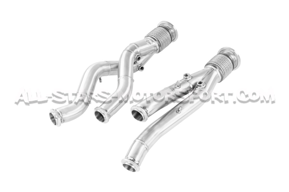 Downpipes descatalizadas Alpha Competition para Lamborghini Aventad...