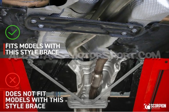 BMW 35i / 40i F2x and F3x Scorpion Lower Centre Brace