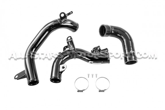Tubos de intercambiador inlet / outlet Racingline para Golf 8 R / S...