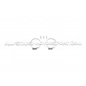 Tubos de intercambiador inlet / outlet Racingline para Golf 8 R / S...