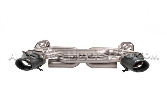 Escape Akrapovic Slip-On titanio para Porsche 911 992 Turbo / S