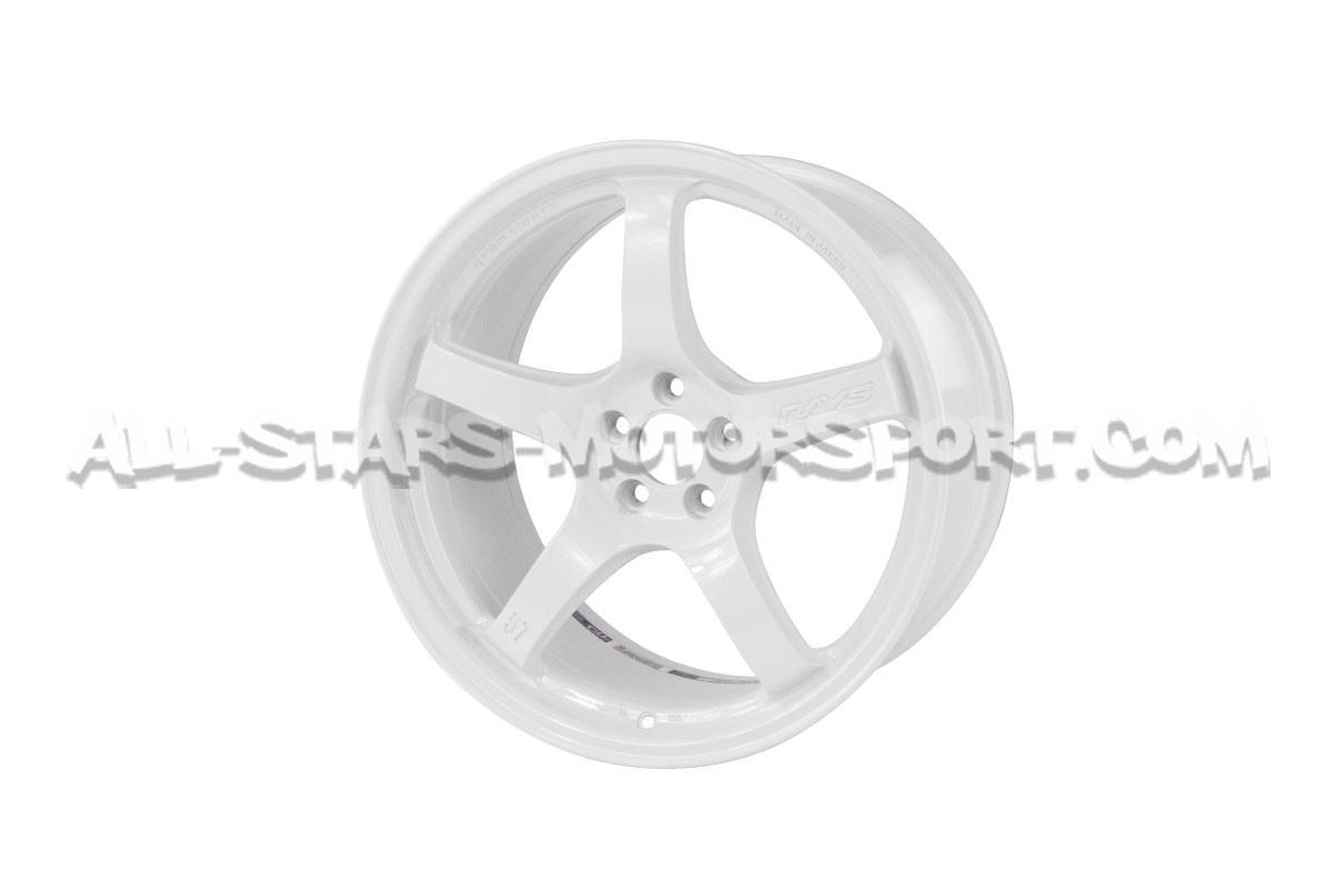 Rays Gram Lights 57CR Wheel 18x9.5 - 5x100 ET38 - White
