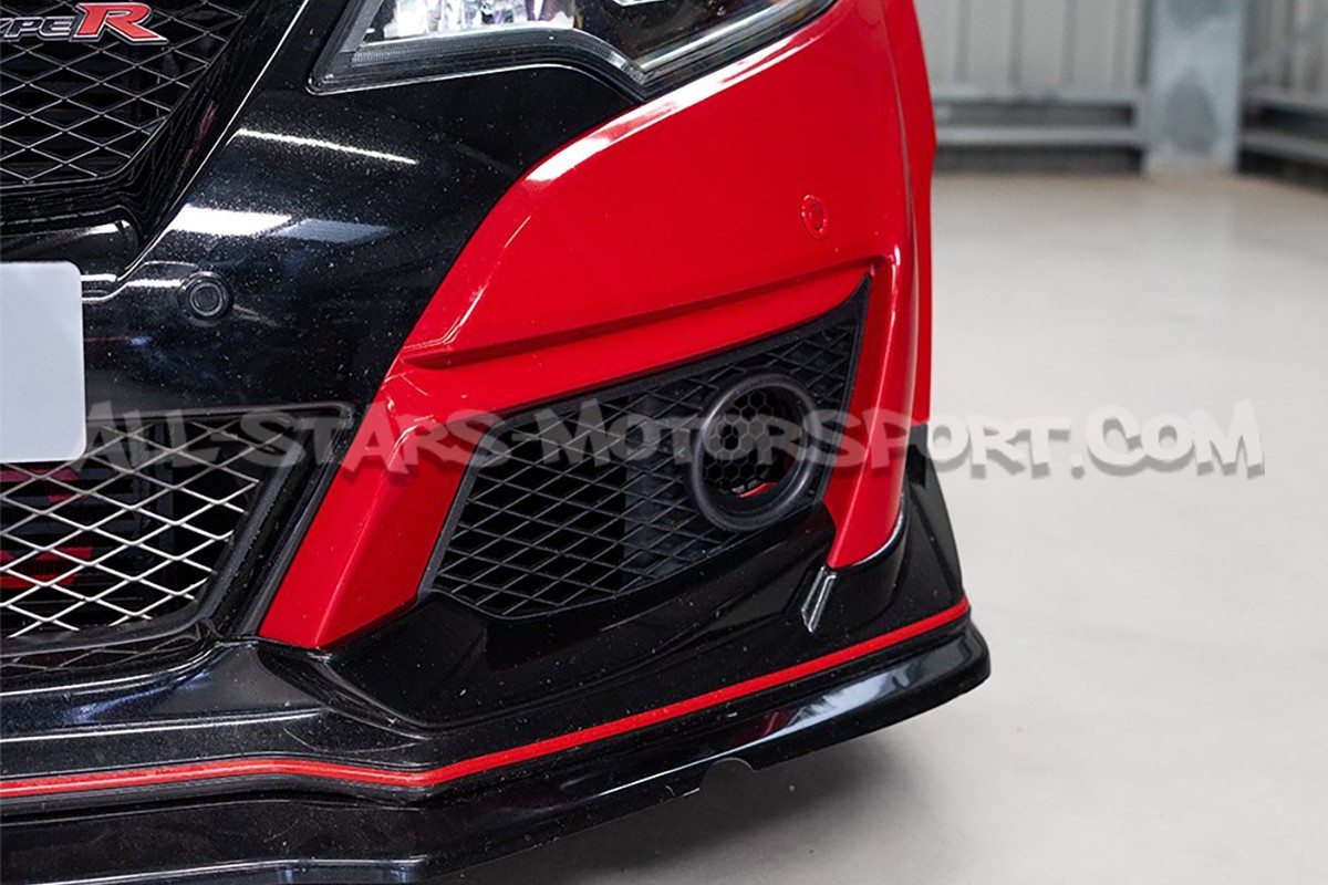 Rejillas de supresion de luces antiniebla Airtec para Honda Civic T...