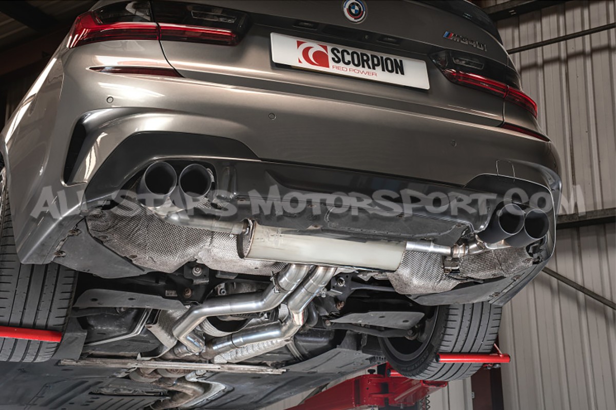 Echappement catback / GPF back Scorpion pour BMW M340i G20