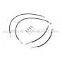 Flexibles de frein aviation Goodridge pour Golf 7 GTI / Golf 7 R / Clubsport / TCR