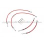 Flexibles de frein aviation Goodridge pour Golf 7 GTI / Golf 7 R / Clubsport / TCR