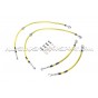 Flexibles de frein aviation Goodridge pour Golf 7 GTI / Golf 7 R / Clubsport / TCR