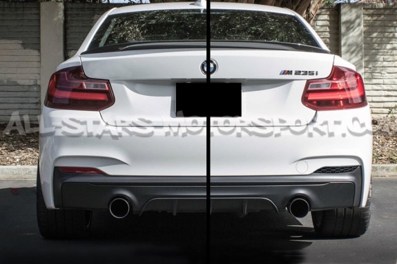 BMW M235i / M240i F22 Acexxon Honeycomb Rear Reflector Deletes