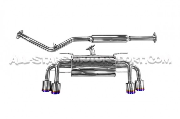 Escape catback Apexi RSX Quad Type para Toyota GR86 / Subaru BRZ ZD8