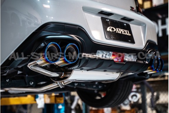 Escape catback Apexi RSX Quad Type para Toyota GR86 / Subaru BRZ ZD8