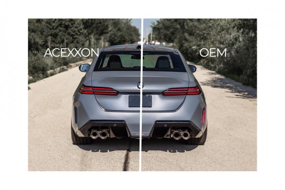 BMW M5 G90 / G99 Acexxon Honeycomb Rear Reflector Deletes