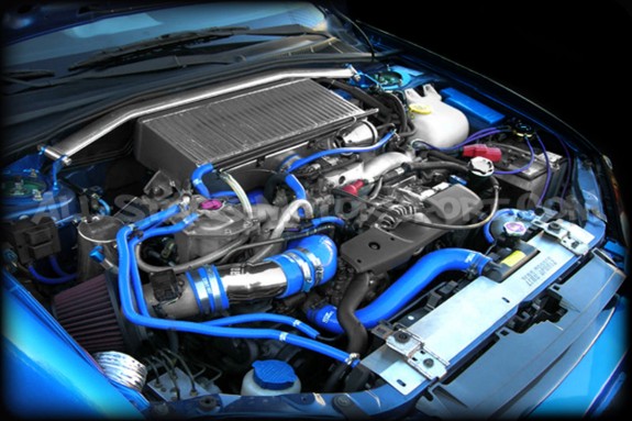 Barra de refuerzo delantera Alpha Competiton para Subaru Impreza 01-07