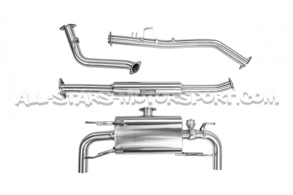 Escape catback Armytrix para Toyota GR86 y Subaru BRZ ZD8