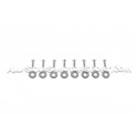 Tapa motor inferior / cubre carter de aluminium Airtec para Honda C...