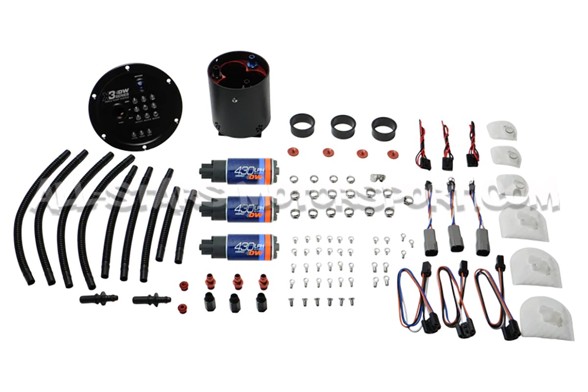 Kit 3 bombas de combustible Deatschwerks DW430c para Nissan R35 GTR