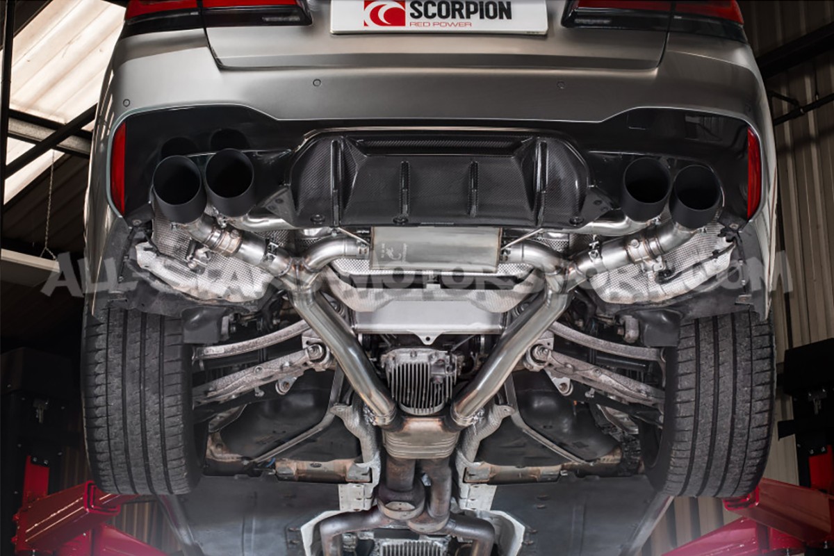 BMW M5 F90 Scorpion Half Exhaust System