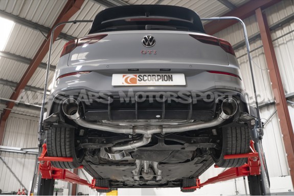 Escape catback / GPF Back Scorpion para Golf 8 GTI Clubsport