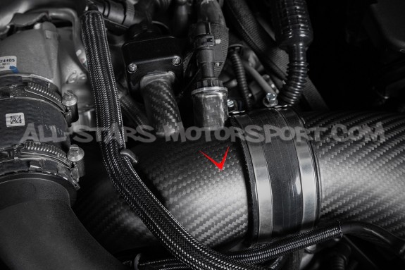 BMW M5 G9x Eventuri Carbon Inlet Pipes