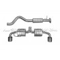 Akrapovic slip-on titanium Exhaust for Toyota Yaris GR Gen.2