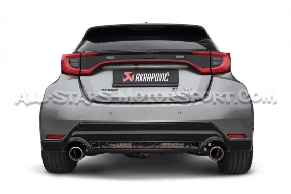 Echappement Akrapovic Slip-On Race titane pour Toyota Yaris GR Gen.2