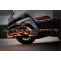 Echappement Akrapovic Slip-On Race titane pour Toyota Yaris GR Gen.2