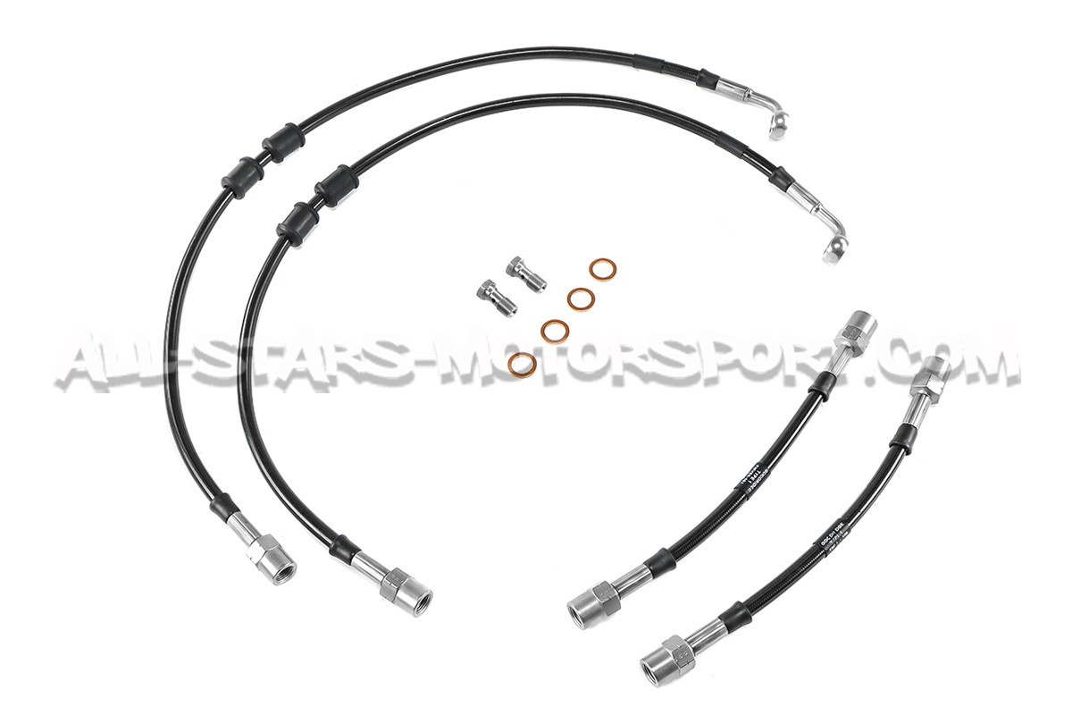 Flexibles de frein aviation Goodridge pour Clio 3 RS 197