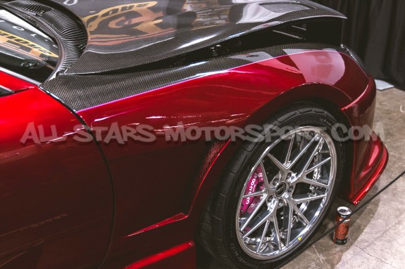 Ailes avant carbone Seibon TV-Style +10mm pour Toyota Supra MK4