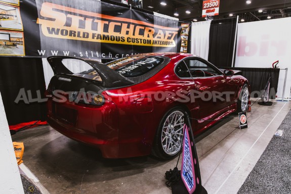 Toyota Supra MK4 Seibon TV-Style +10mm Carbon Fiber Front Fenders
