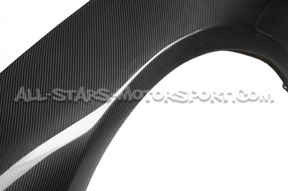Aletas delanteras de carbono Seibon TV-Style +10mm para Toyota Supr...