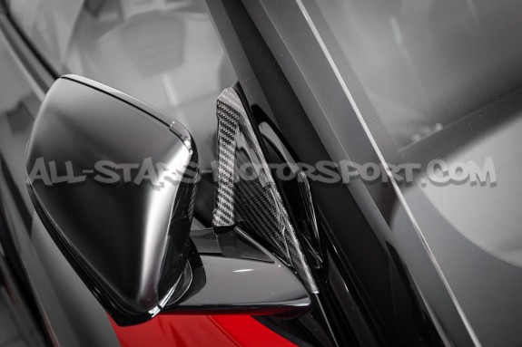 Cubiertas de pilares de espejos de carbono Armaspeed para Toyota Su...