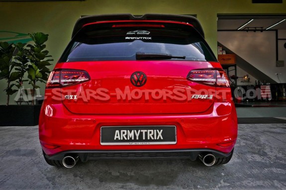 Echappement catback Armytrix valvetronic pour Golf 7 GTI