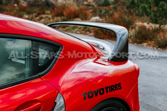 Aileron Seibon en carbone pour Toyota Supra MK5 A90