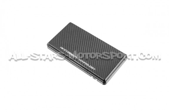Tapa de caja de fusible HKS de carbono para Honda Civic Type R FK8