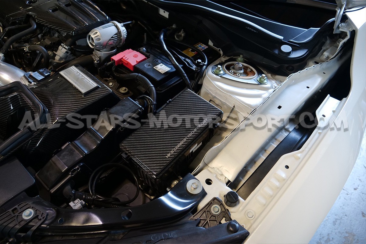 Couvre boite à fusible HKS en carbone pour Honda Civic Type R FK8