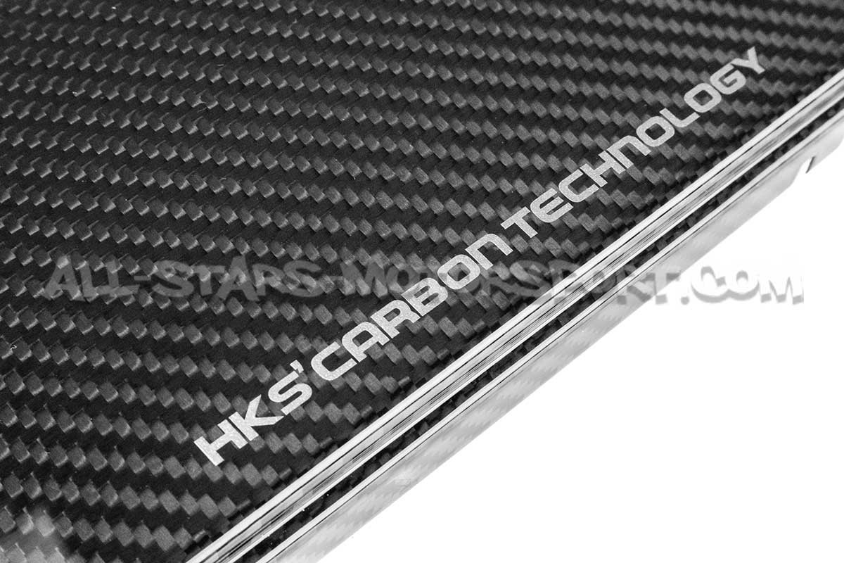 Couvre boite à fusible HKS en carbone pour Honda Civic Type R FK8