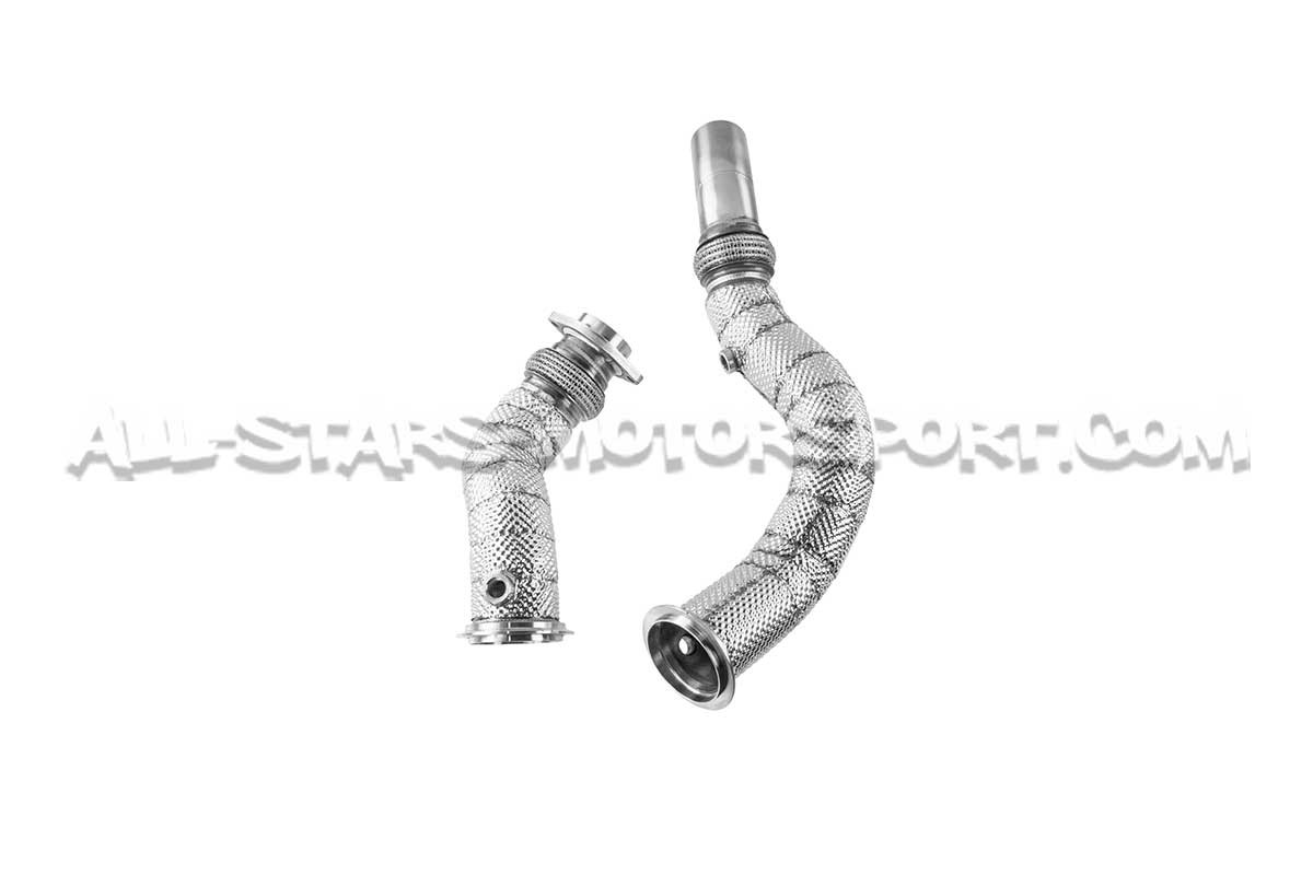 Downpipes descatalizadas Scorpion para BMW M3 F80 / M4 F8x / M2 Com...