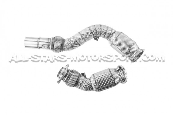 Downpipes avec cata sport Scorpion pour BMW M3 F80 / M4 F8x et M2 C...