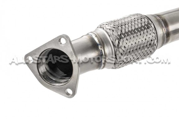 Tube d'échappement avant front pipe inox Apexi pour Honda Civic Typ...